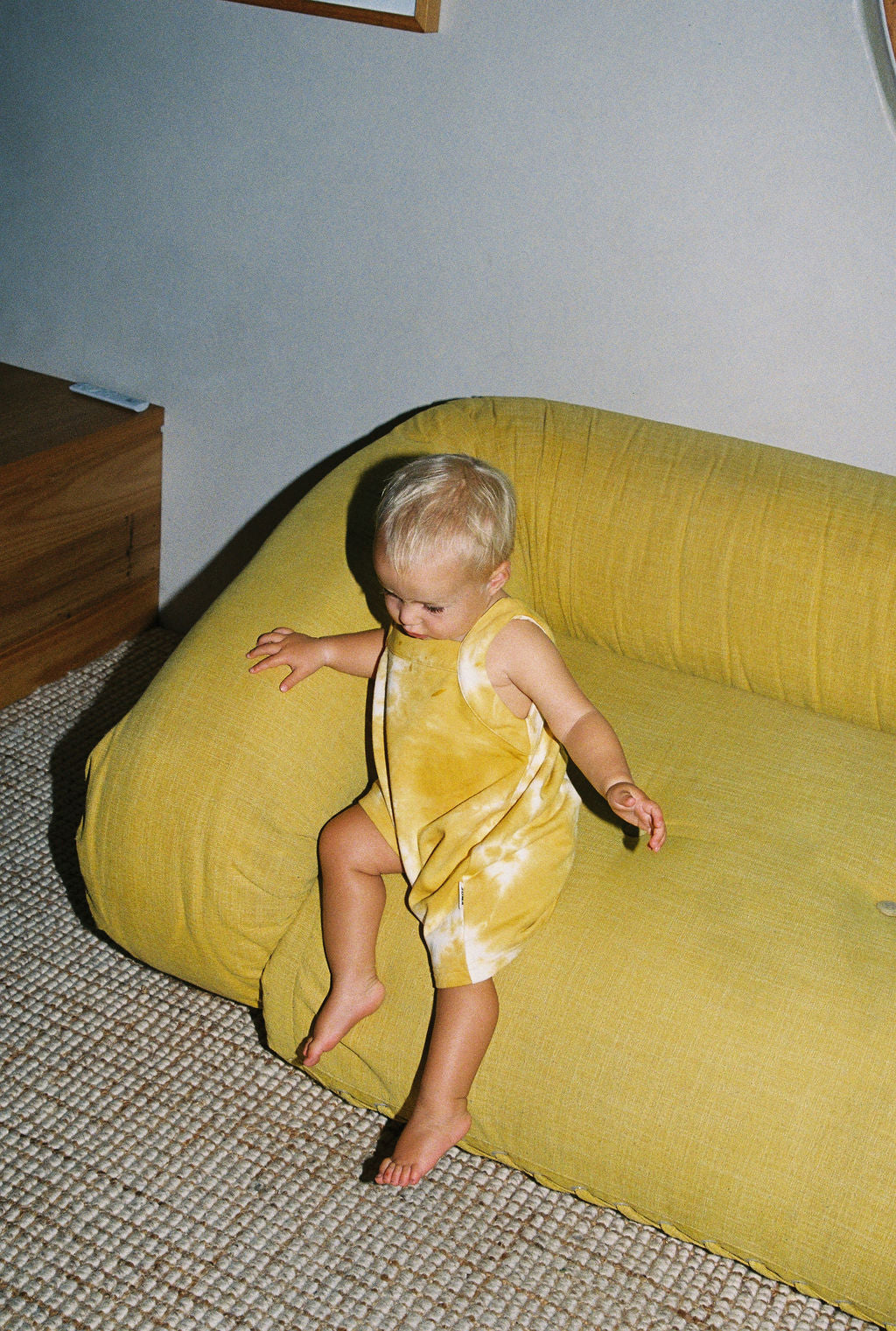 Aries Romper - Mustard