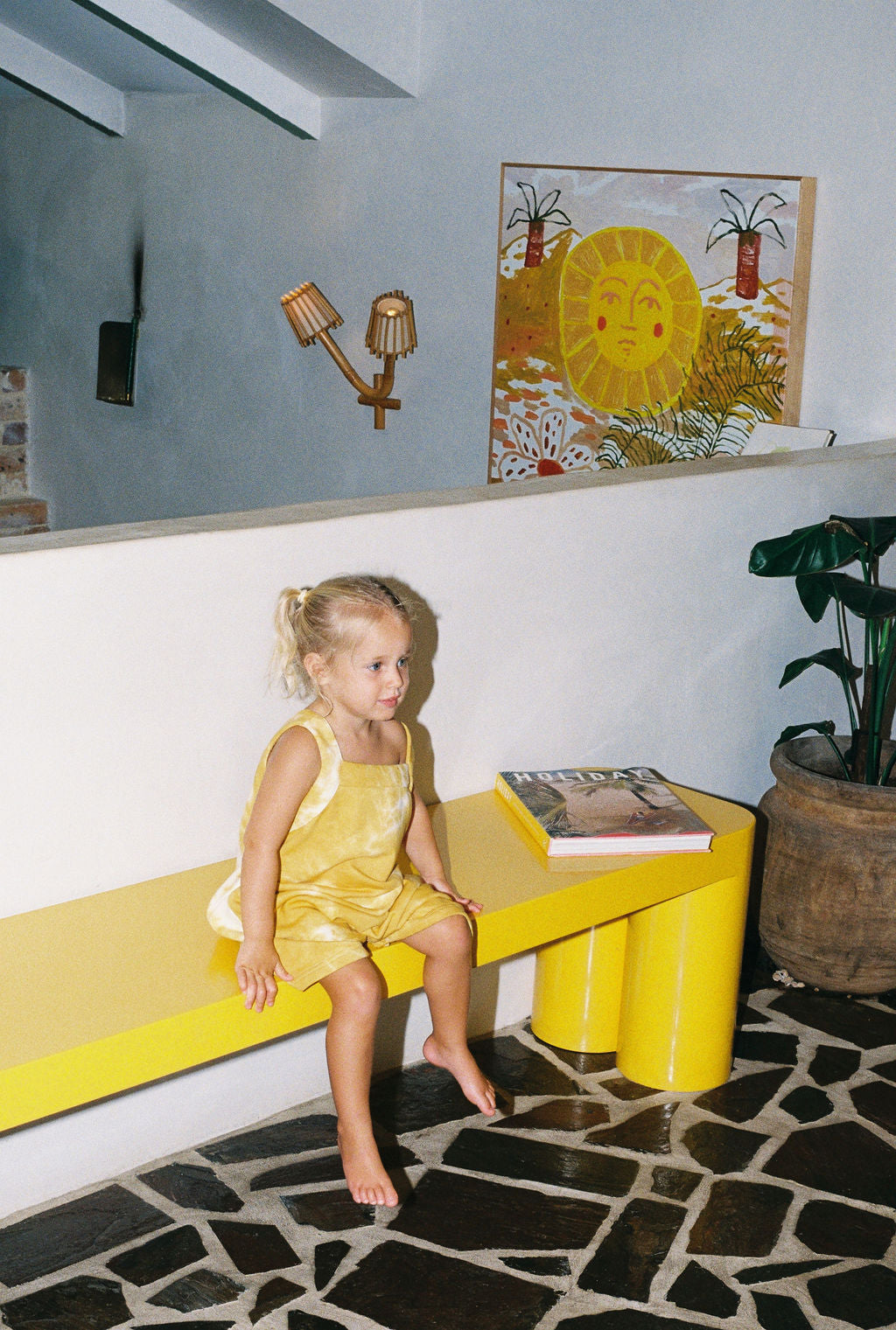 Aries Romper - Mustard