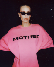 MOTHER TEE- HOT PINK