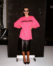 MOTHER TEE- HOT PINK